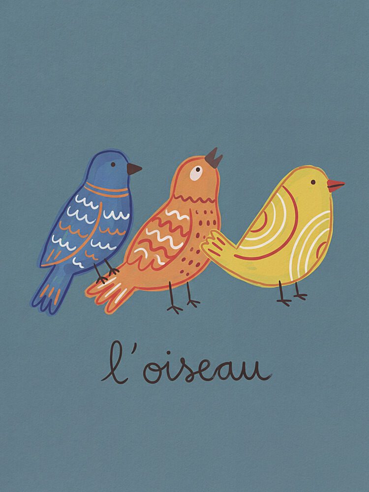 Singing Birds Illustration art print by Andreas Magnusson for $57.95 CAD