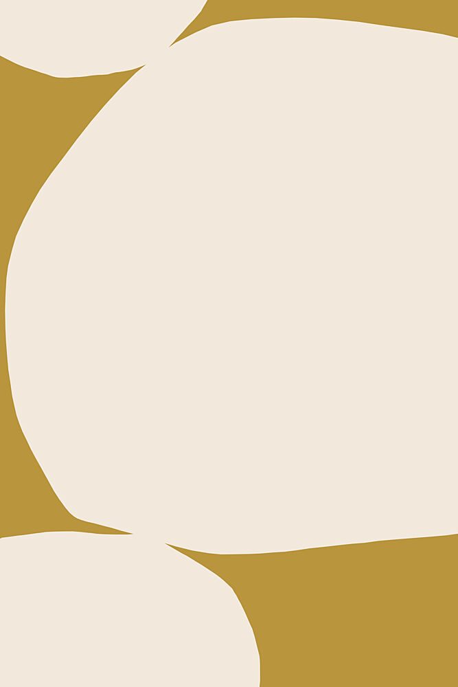 Organic Golden Shapes art print by Treechild for $57.95 CAD