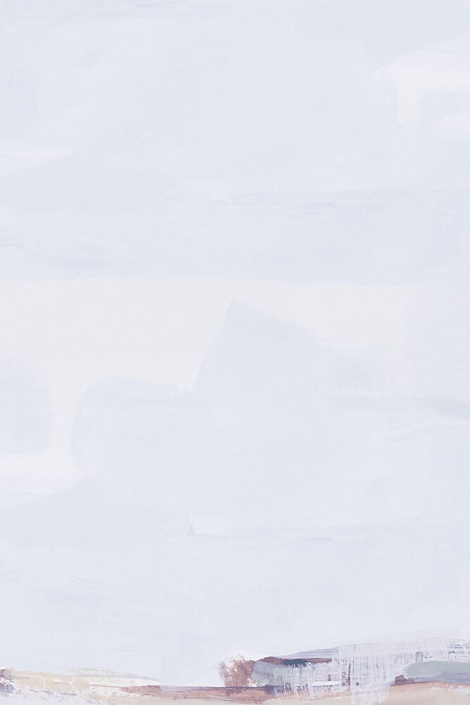 Serene Horizon Abstract art print by Cartissi for $57.95 CAD