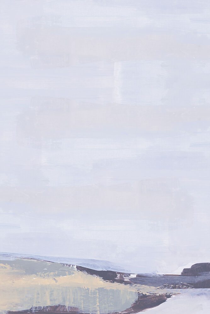 Serene Abstract Landscape art print by Cartissi for $57.95 CAD