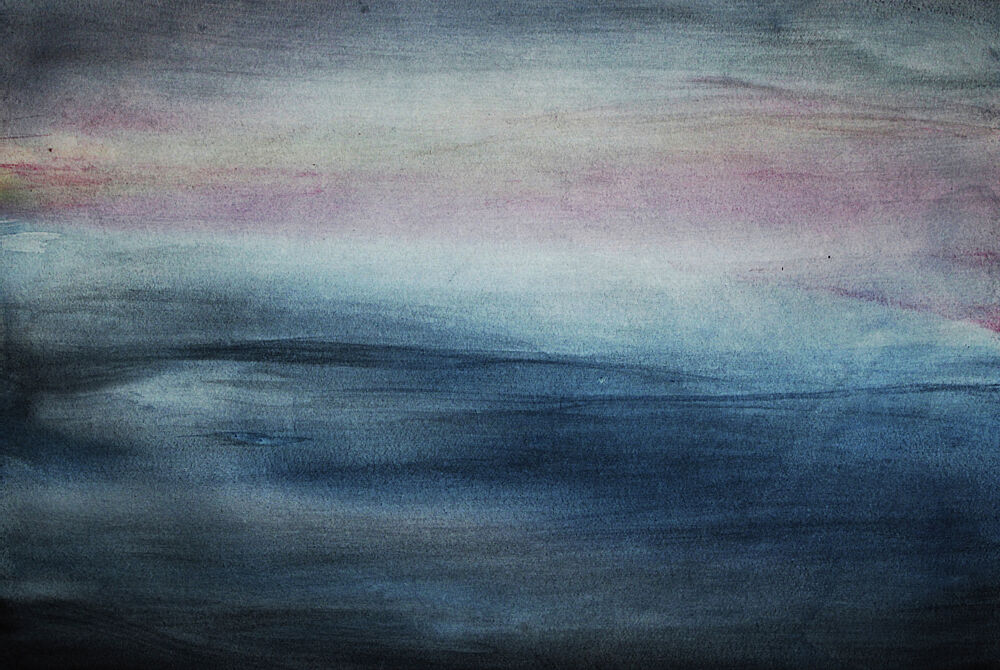 Twilight Sea Horizon art print by RodMacIver for $57.95 CAD