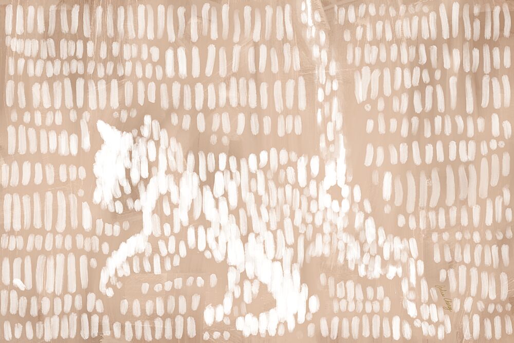 Abstract Wildcat Stride art print by Julia Cheney for $57.95 CAD