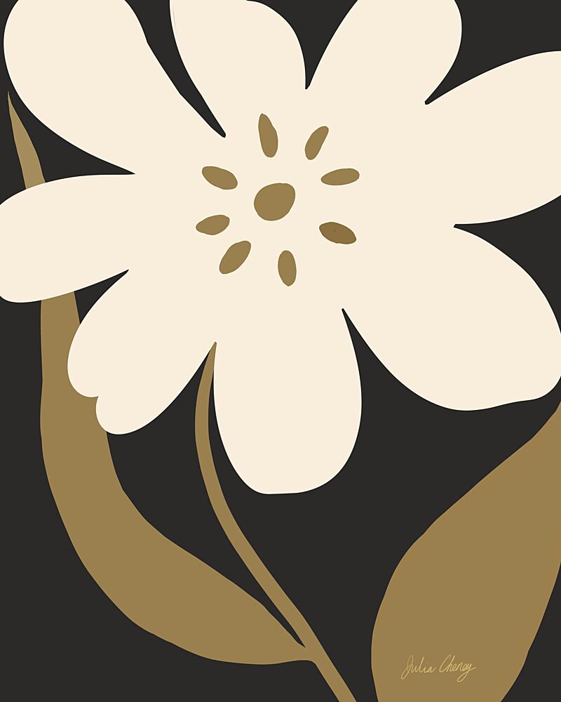 Minimalist Cream Bloom art print by Julia Cheney for $57.95 CAD