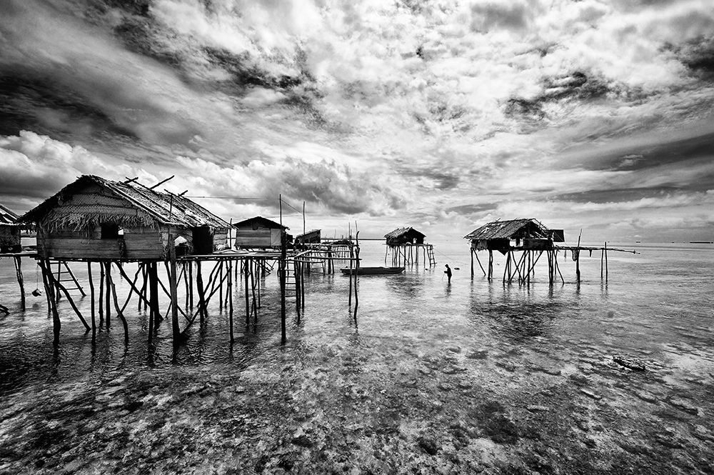 Houses  of  The  Bajau art print by Andreas Kosasih Drg for $57.95 CAD