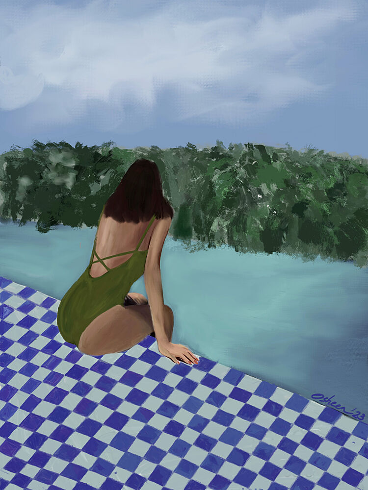 Healing Waters art print by Osheensgallery for $57.95 CAD