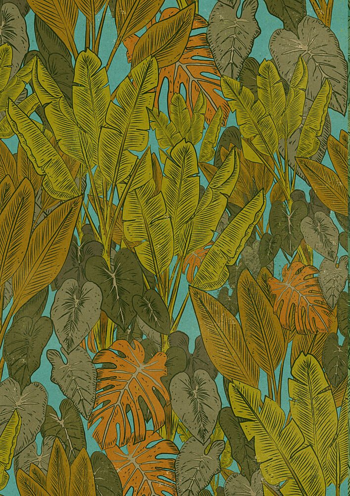 Lush Tropical Foliage art print by Nicholas for $57.95 CAD