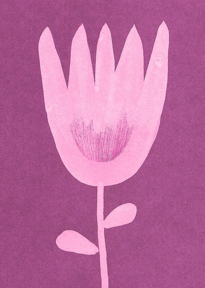 Sweet Pink Flower art print by Santhosh Ch for $57.95 CAD