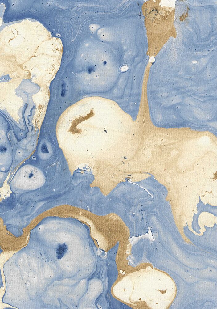 Serene Fluid Marble art print by Santhosh Ch for $57.95 CAD