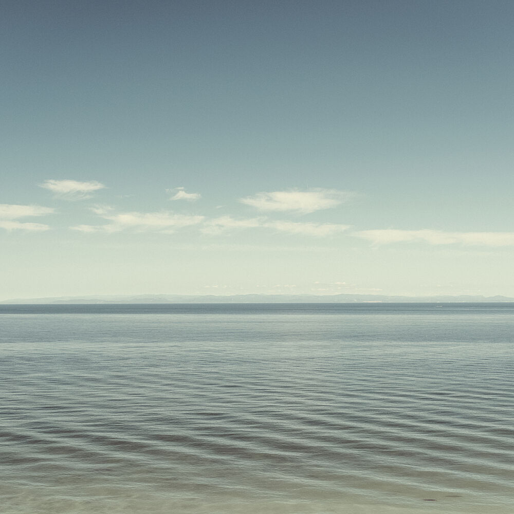 Calm Blue Horizon art print by Lynann Colligan for $57.95 CAD