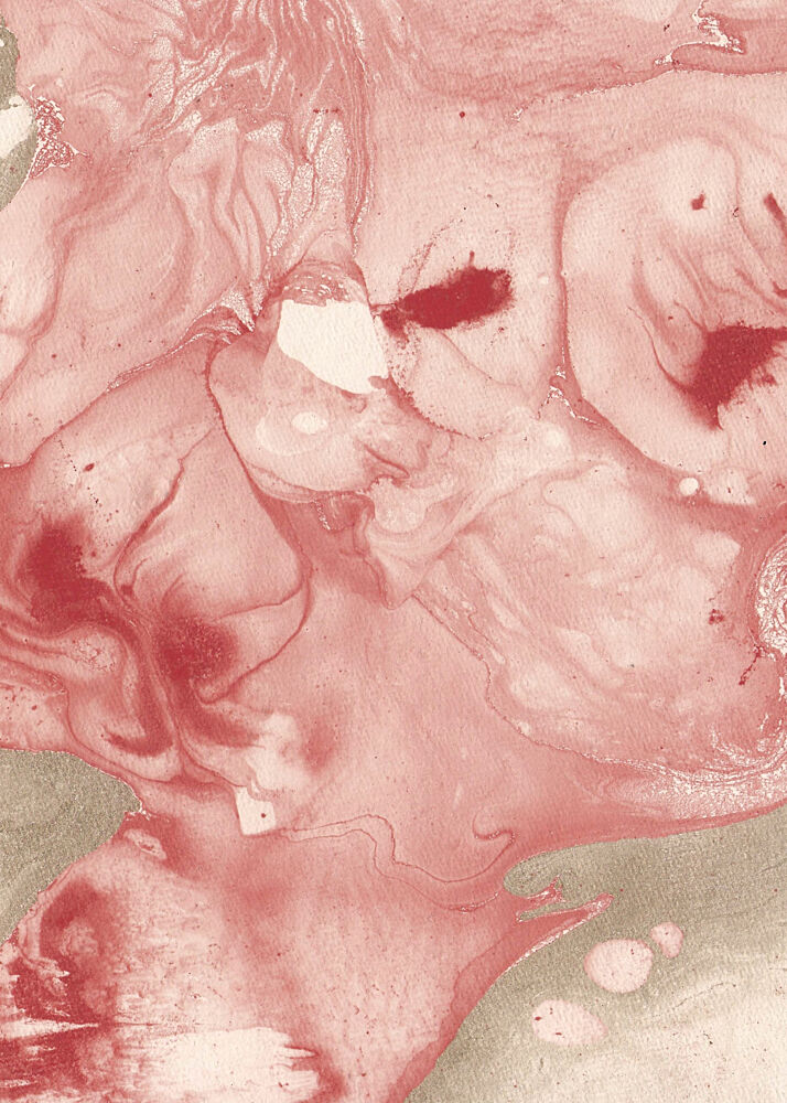 Earthy Blush Swirls art print by Santhosh Ch for $57.95 CAD