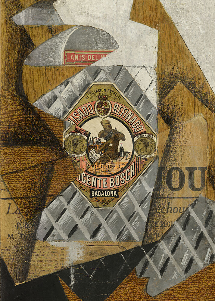 la Bouteille Danis 1914 art print by Juan Gris for $57.95 CAD