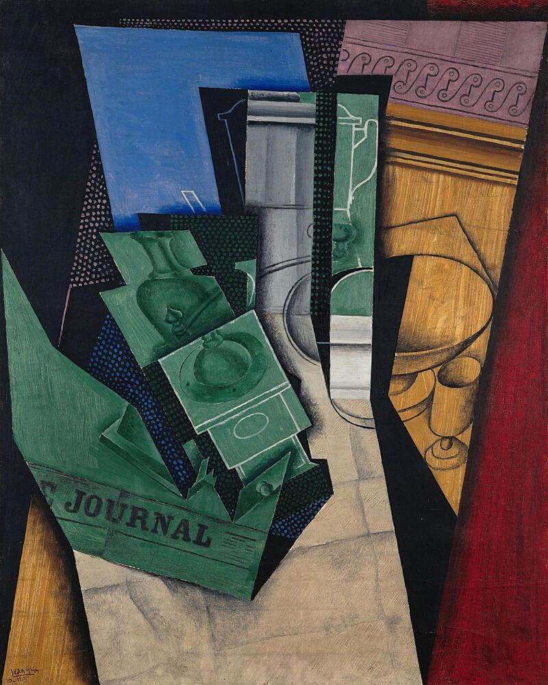 The Breakfast 1915 art print by Juan Gris for $57.95 CAD