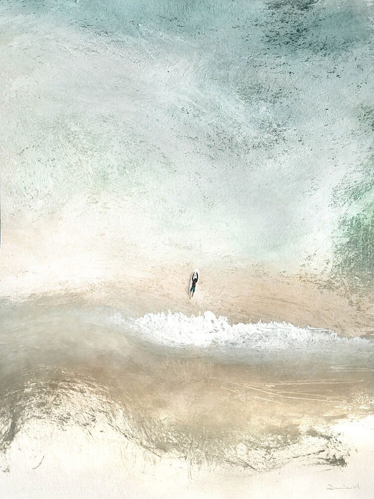 Quiet Ocean Moment art print by Dan Hobday for $57.95 CAD