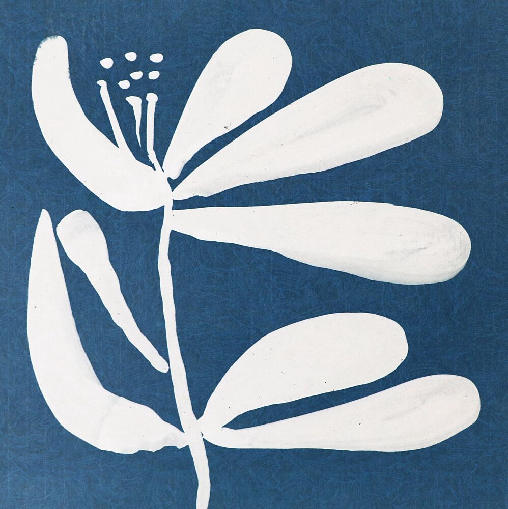 Minimalist White Flower art print by Santhosh Ch for $57.95 CAD