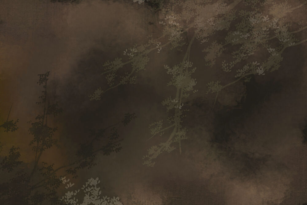 Moody Dark Brown Rustic Landscape art print by Josie George for $57.95 CAD