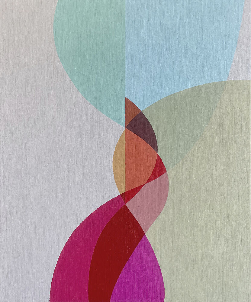 Fluid Color Shapes art print by Rafa Mateo for $57.95 CAD