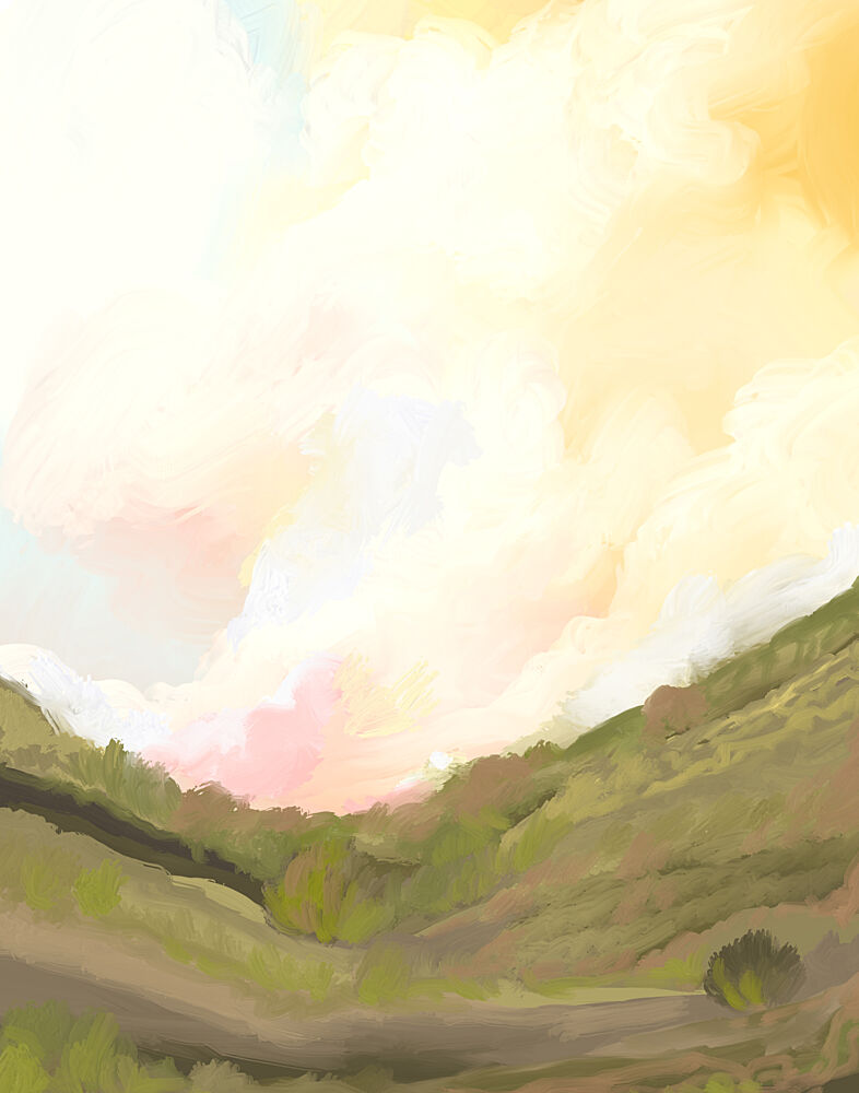 Serene Valley Light art print by Josie George for $57.95 CAD