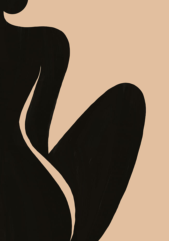 Elegant Female Form art print by Little Dean for $57.95 CAD