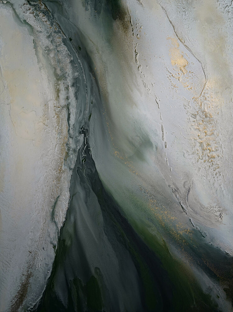 Elegant Organic Flow art print by Petra Meikle de Vlas for $57.95 CAD