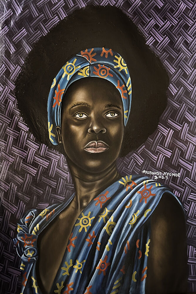 Regal African Portrait art print by Ayotunde Ayomide for $57.95 CAD