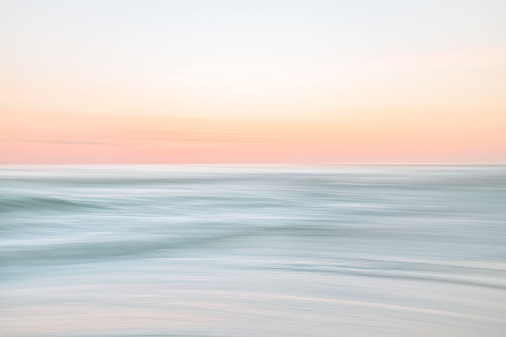 Dreamy Pastel Seascape art print by Ryno Botha for $57.95 CAD
