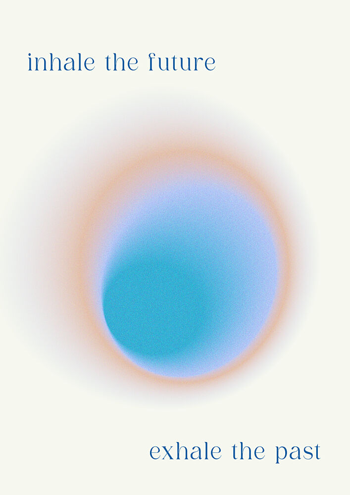 Inhale Exhale Aura art print by Treechild for $57.95 CAD