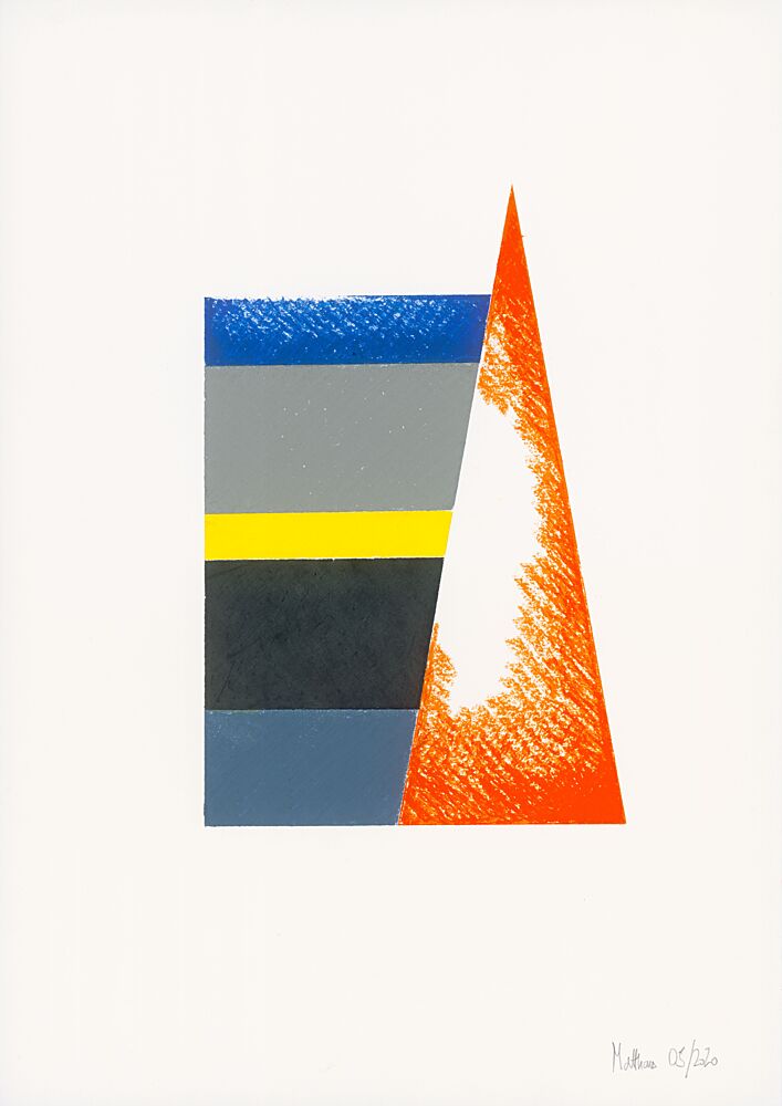Colorful Geometric Abstract art print by Matthaus for $57.95 CAD