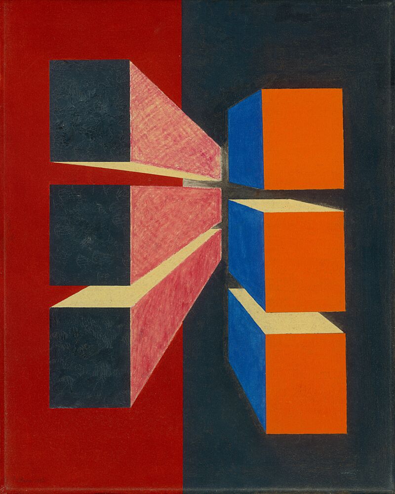Modern Geometric Design art print by Matthaus for $57.95 CAD