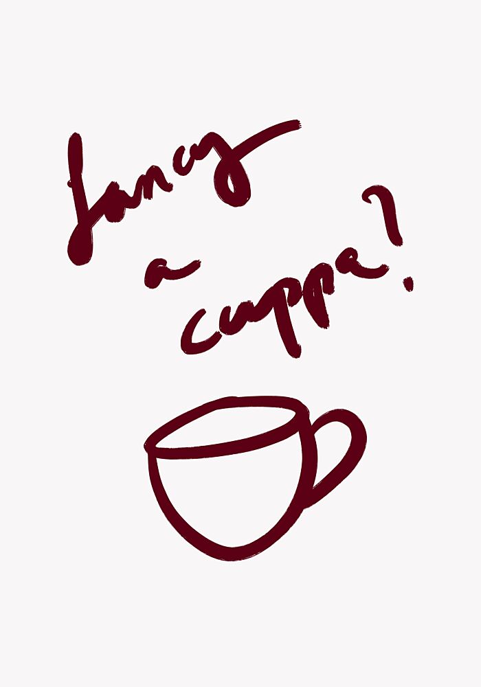 Fancy a Cuppa art print by Athene Fritsch for $57.95 CAD