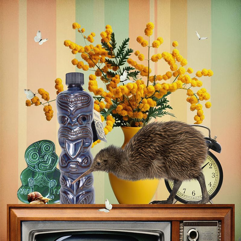 Whimsical Kiwi Still Life art print by Sue Skellern for $57.95 CAD