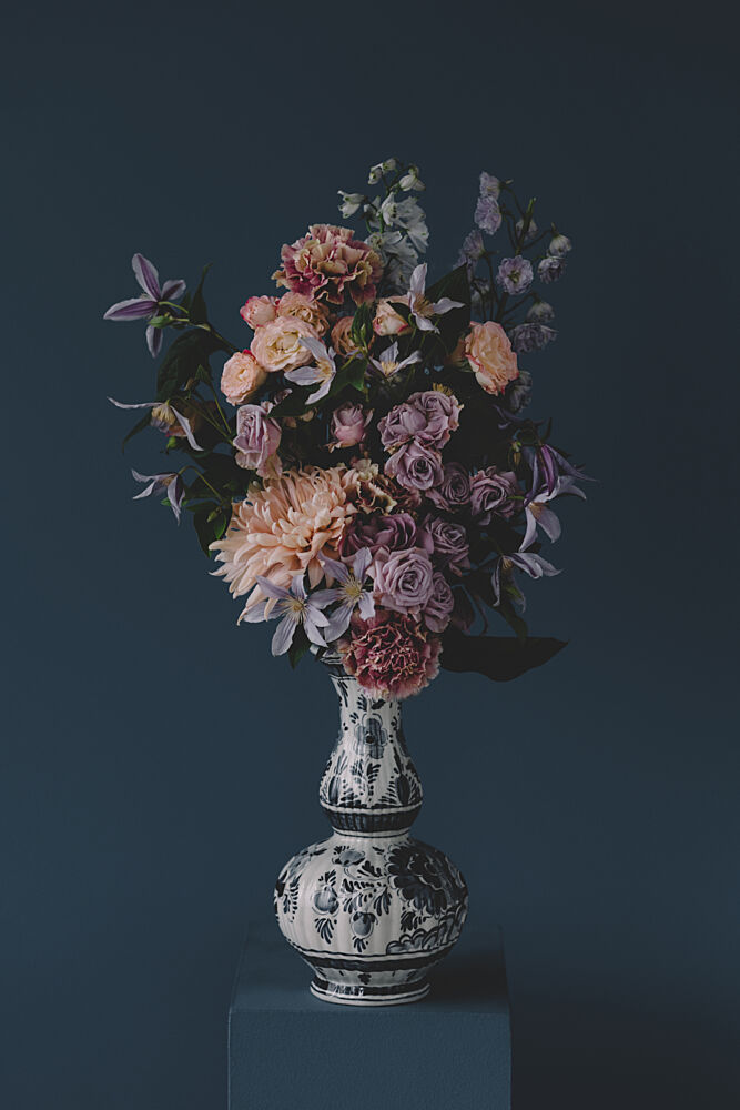 Opulent Floral Still Life art print by Masha Bakker Matijevic for $57.95 CAD