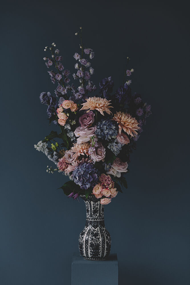Moody Floral Bouquet art print by Masha Bakker Matijevic for $57.95 CAD