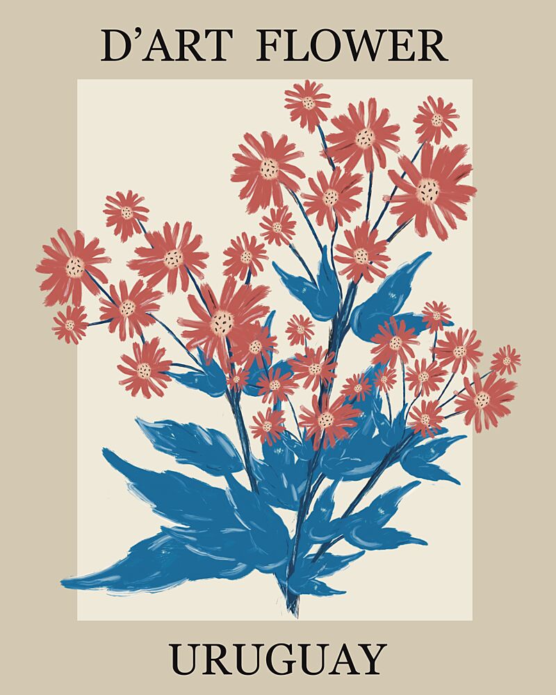 Artistic Floral Bloom art print by GIovanna Gil Alves for $57.95 CAD