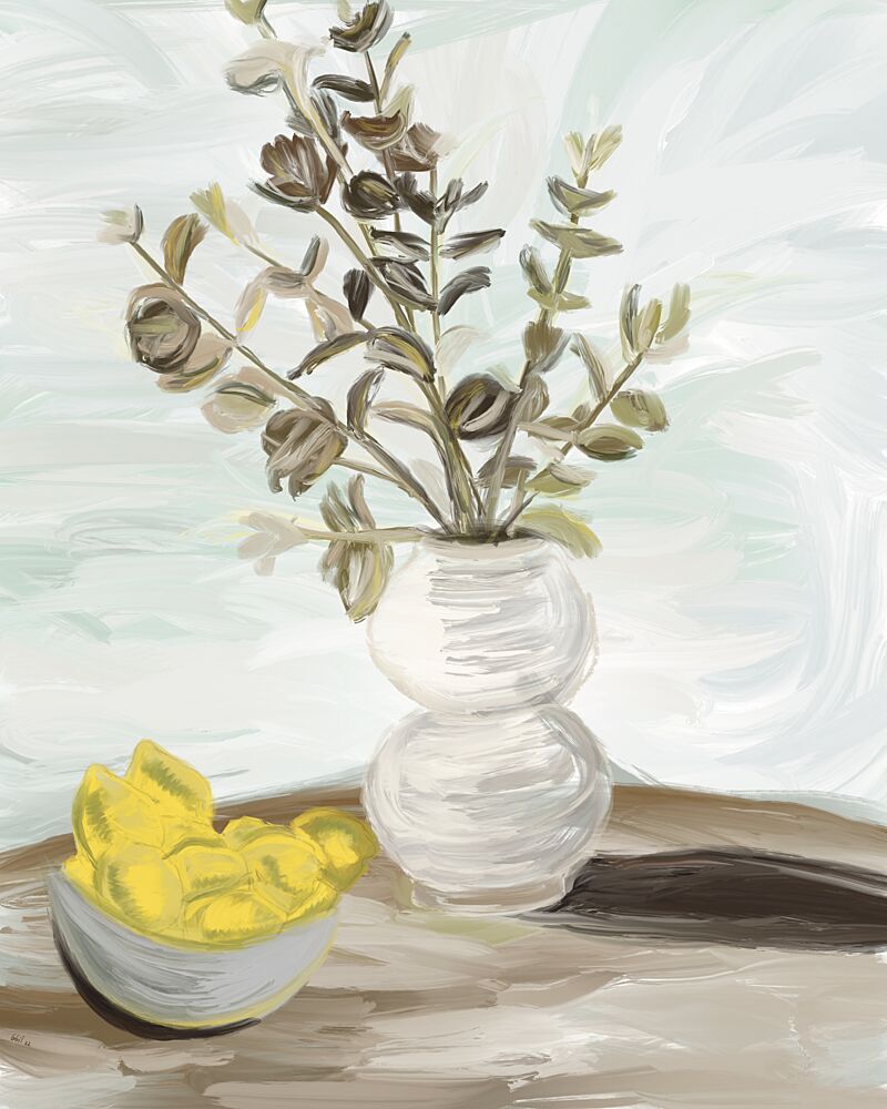 Botanical Still Life art print by GIovanna Gil Alves for $57.95 CAD