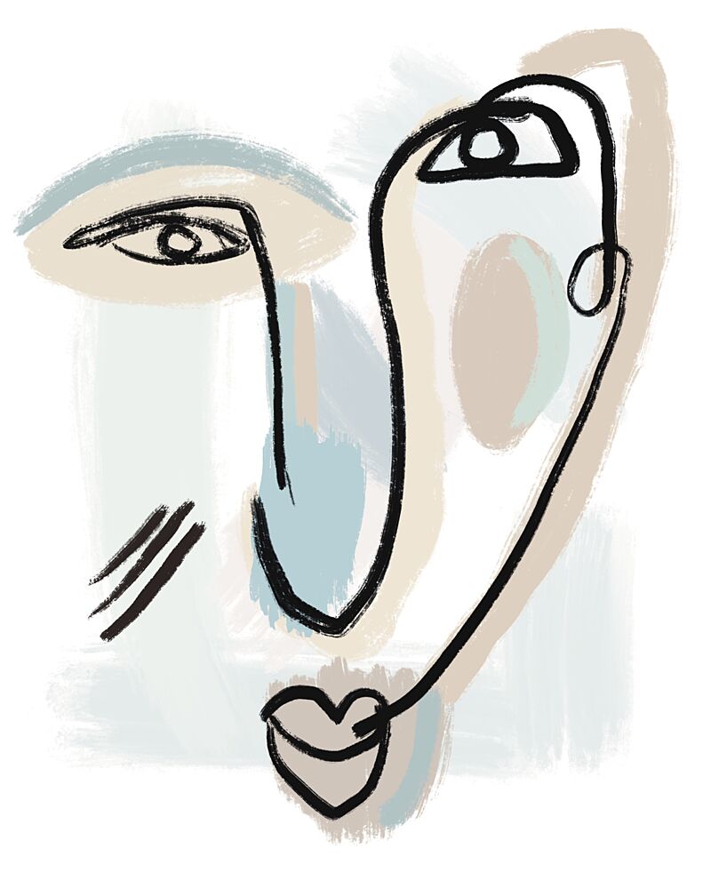 Line Art 3 art print by GIovanna Gil Alves for $57.95 CAD