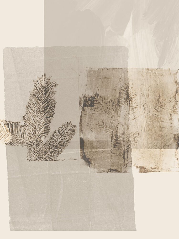 Neutral Pine Collage art print by Dina Dankers for $57.95 CAD