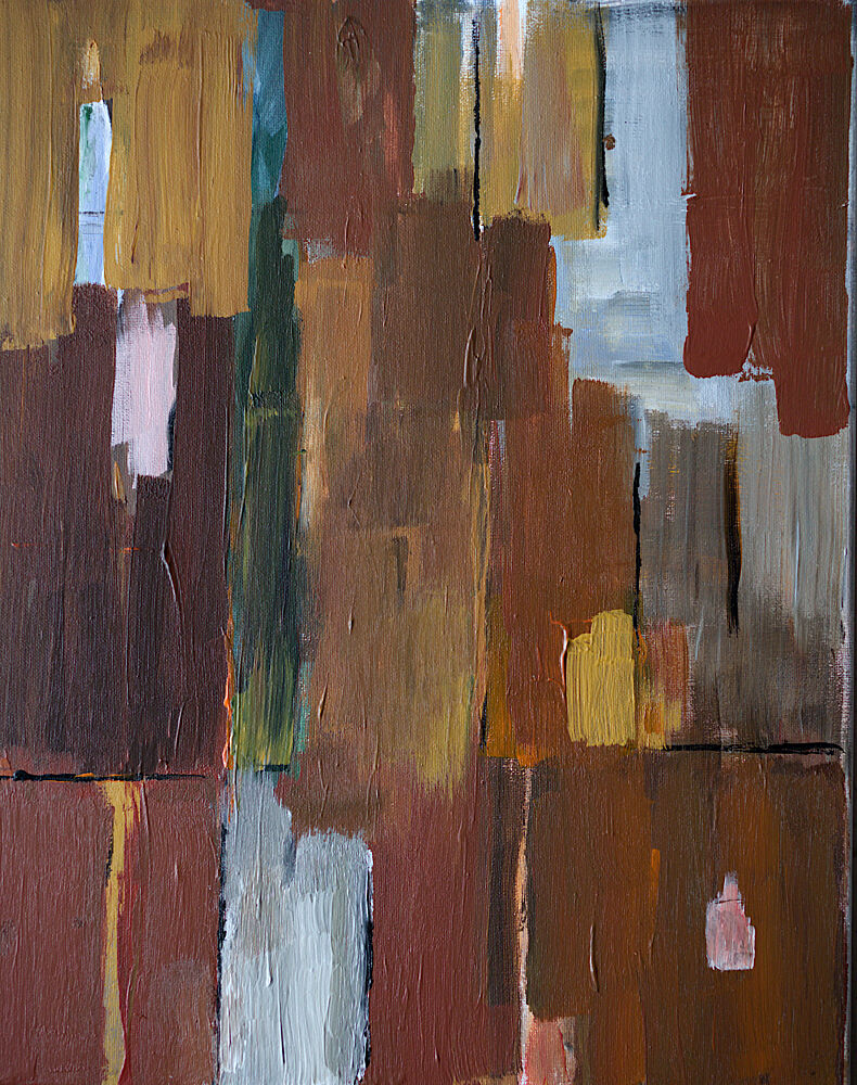 Earthy Color Blocks art print by Kjeld Olsen for $57.95 CAD