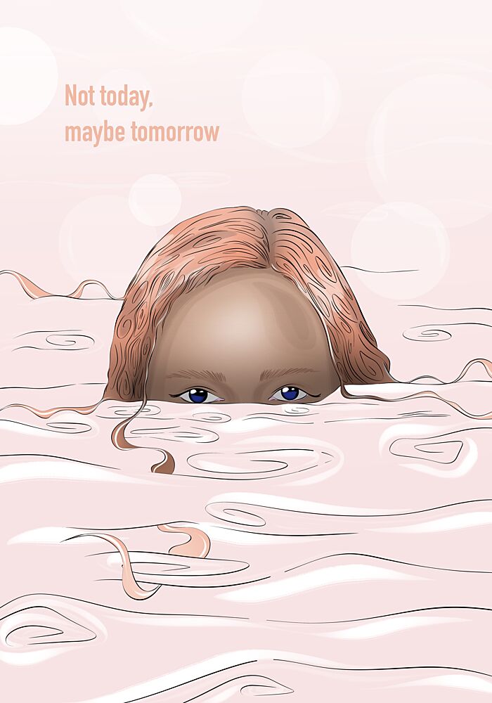 Not Today Maybe Tomorrow art print by Lisen Vennesland for $57.95 CAD