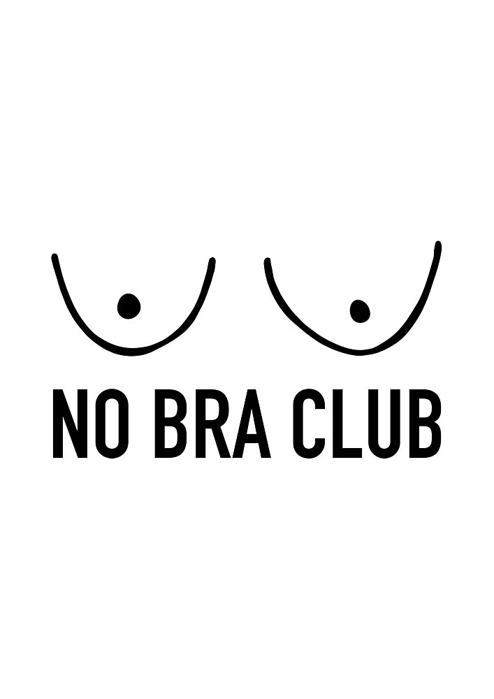 No Bra Club art print by Lisen Vennesland for $57.95 CAD