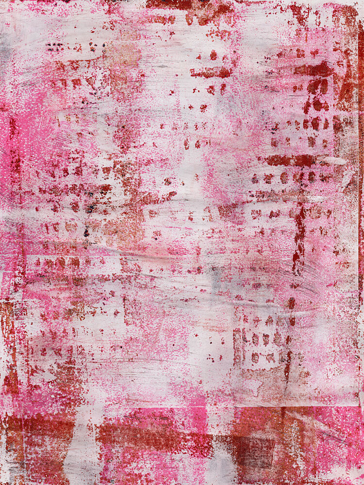 Vibrant Pink Abstract art print by Dina Dankers for $57.95 CAD