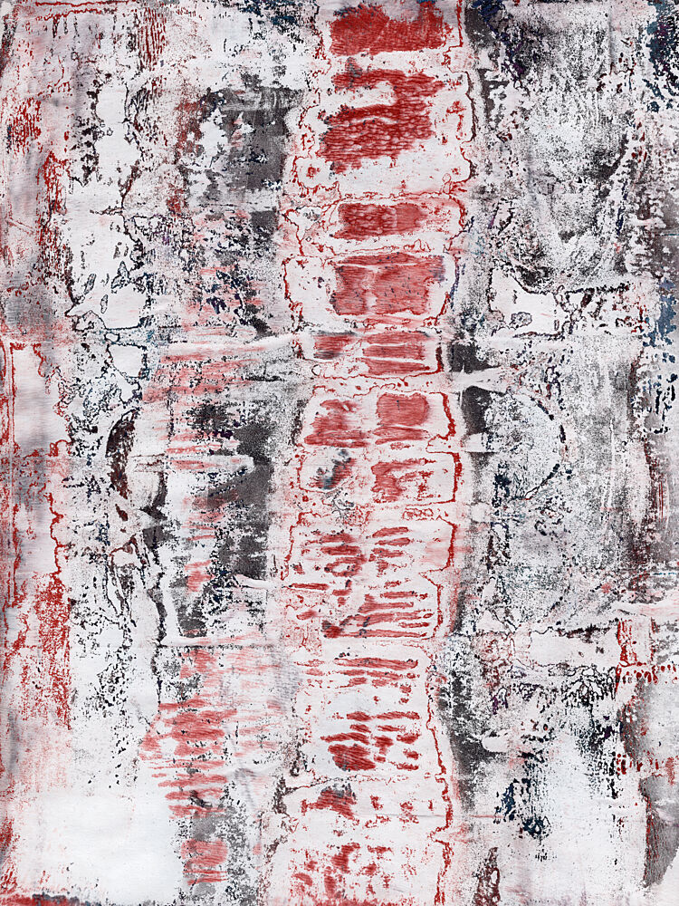Red Grunge Texture art print by Dina Dankers for $57.95 CAD