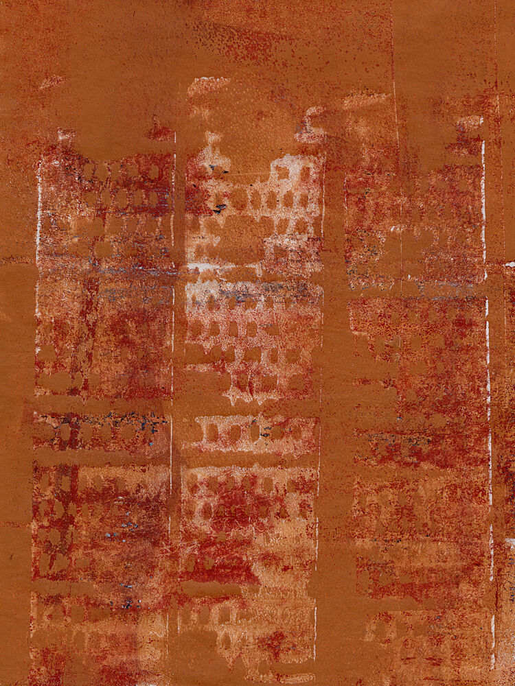 Earthy Rust Abstract art print by Dina Dankers for $57.95 CAD