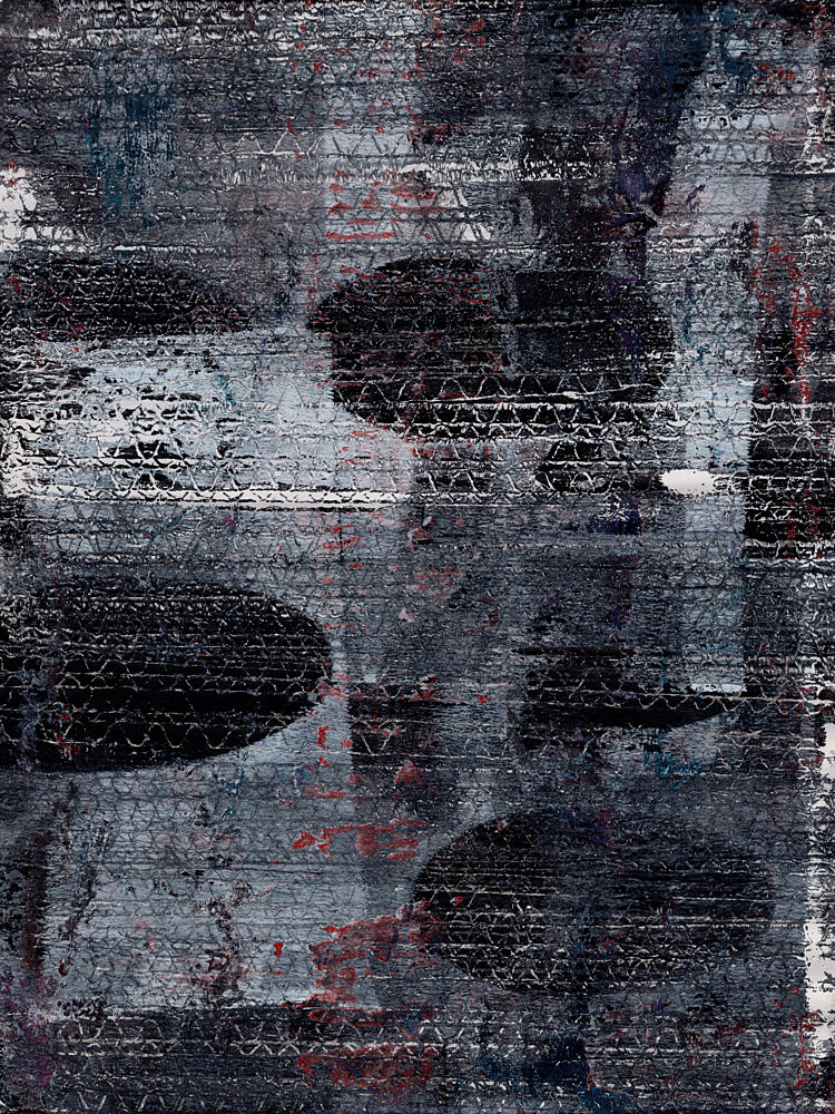 Dark Textured Shapes art print by Dina Dankers for $57.95 CAD