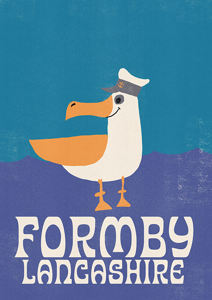 Formby Captain Seagull art print by Nicholas for $57.95 CAD
