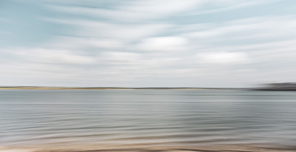 Serene Water Horizon art print by Christa Stroo for $57.95 CAD