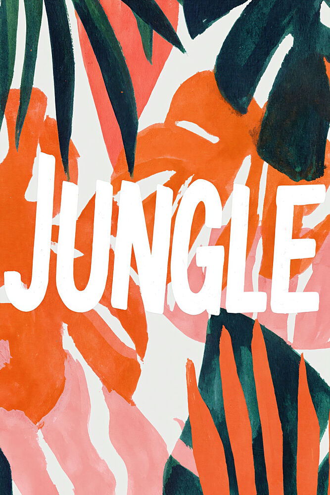 Vibrant Jungle Abstract art print by Treechild for $57.95 CAD