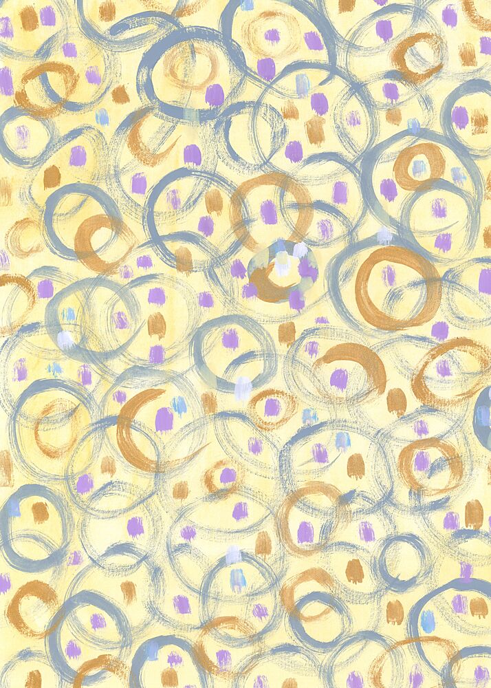 Gentle Abstract Circles art print by Isabelle Brent for $57.95 CAD