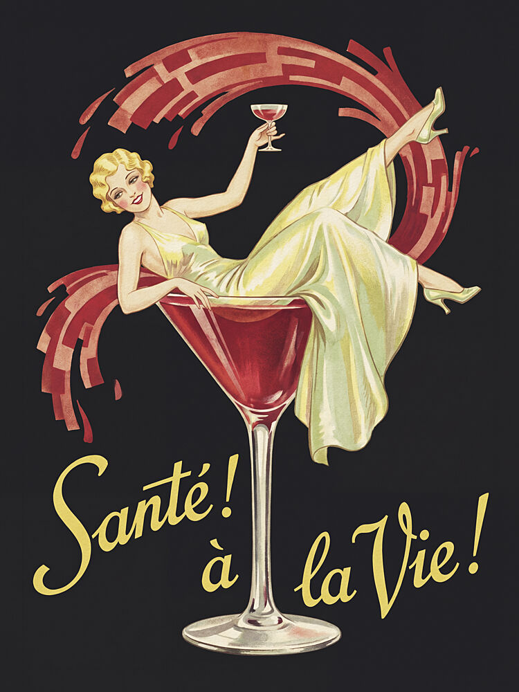 Glamorous Martini Toast art print by Andreas Magnusson for $57.95 CAD