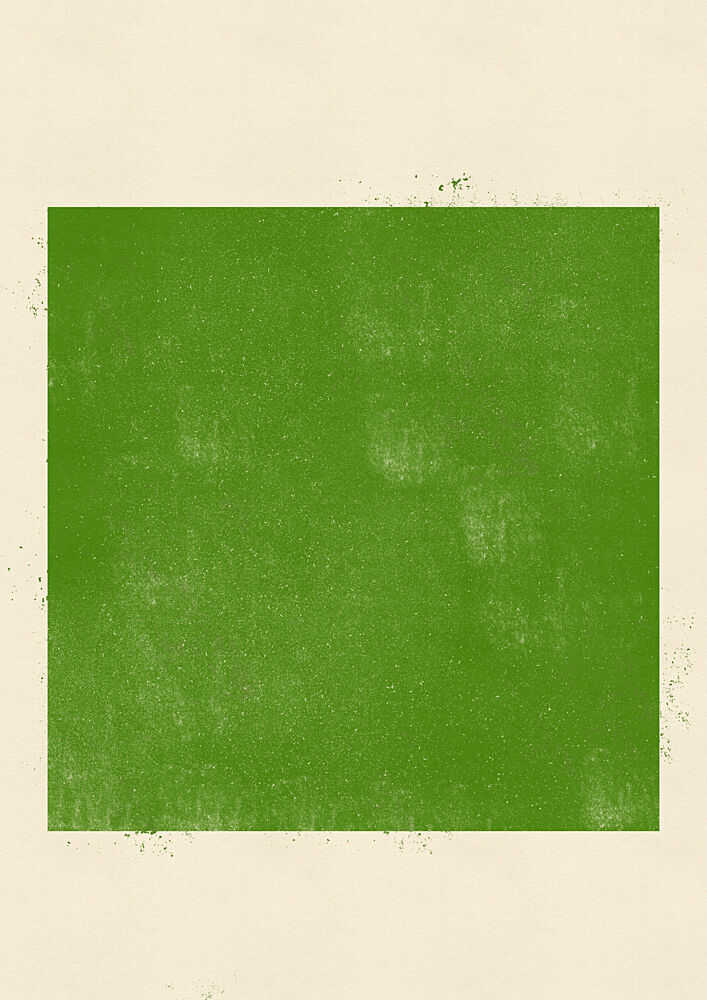 Distressed Green Square art print by Nicholas for $57.95 CAD