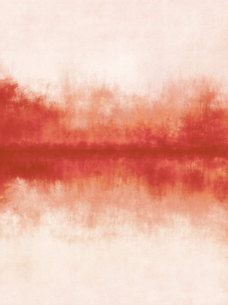Serene Red Reflection art print by Dina Dankers for $57.95 CAD